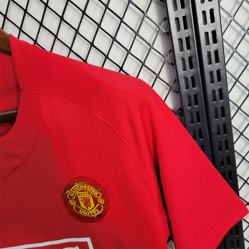 Camisa Manchester United I 2007/08 - Retrô Nike