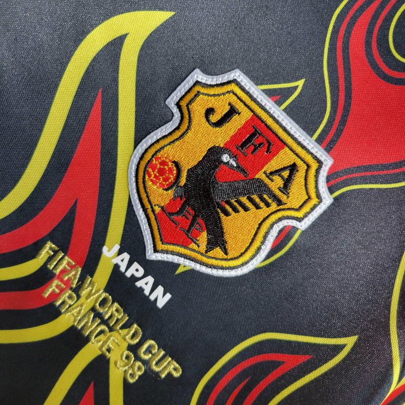 Camisa Japão Goleiro Manga Longa 1998 - Retrô Asics