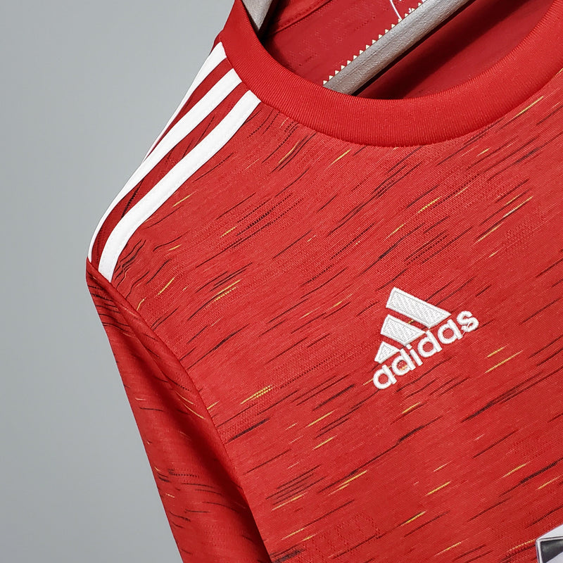 Camisa Manchester United I 2020/21 - Retrô Adidas