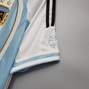 Camisa Argentina Home 2006 - Retrô Adidas Masculino - Azul e Branco