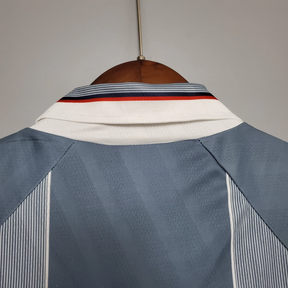 Camisa Inglaterra Away 1996 - Retrô Umbro Masculino - Cinza
