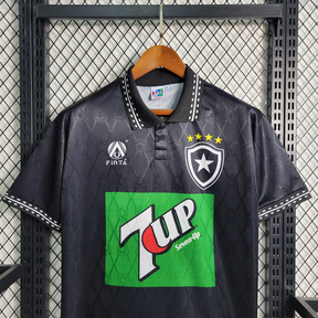 Camisa Botafogo Third 1995/96 - Retrô Finta Masculino - Preto