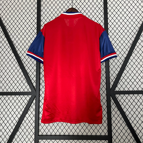Camisa Bayern de Munique Home 1993/95 - Retrô Adidas Masculino - Vermelho e Azul
