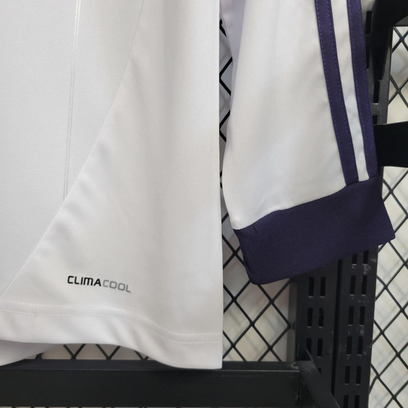 Camisa Real Madrid I Manga Longa 2012/13 - Retrô Adidas