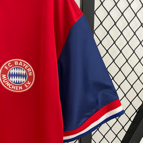 Camisa Bayern de Munique Home 1993/95 - Retrô Adidas Masculino - Vermelho e Azul