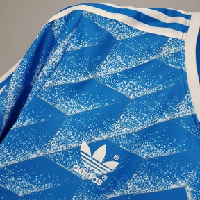 Camisa Holanda Away 1988 - Retrô Adidas Masculino - Azul
