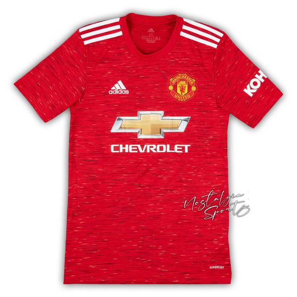 Camisa Manchester United I 2020/21 - Retrô Adidas