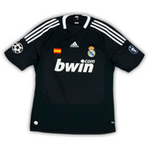 Camisa Real Madrid Third 2008/09 - Retrô Adidas Masculina - Preta