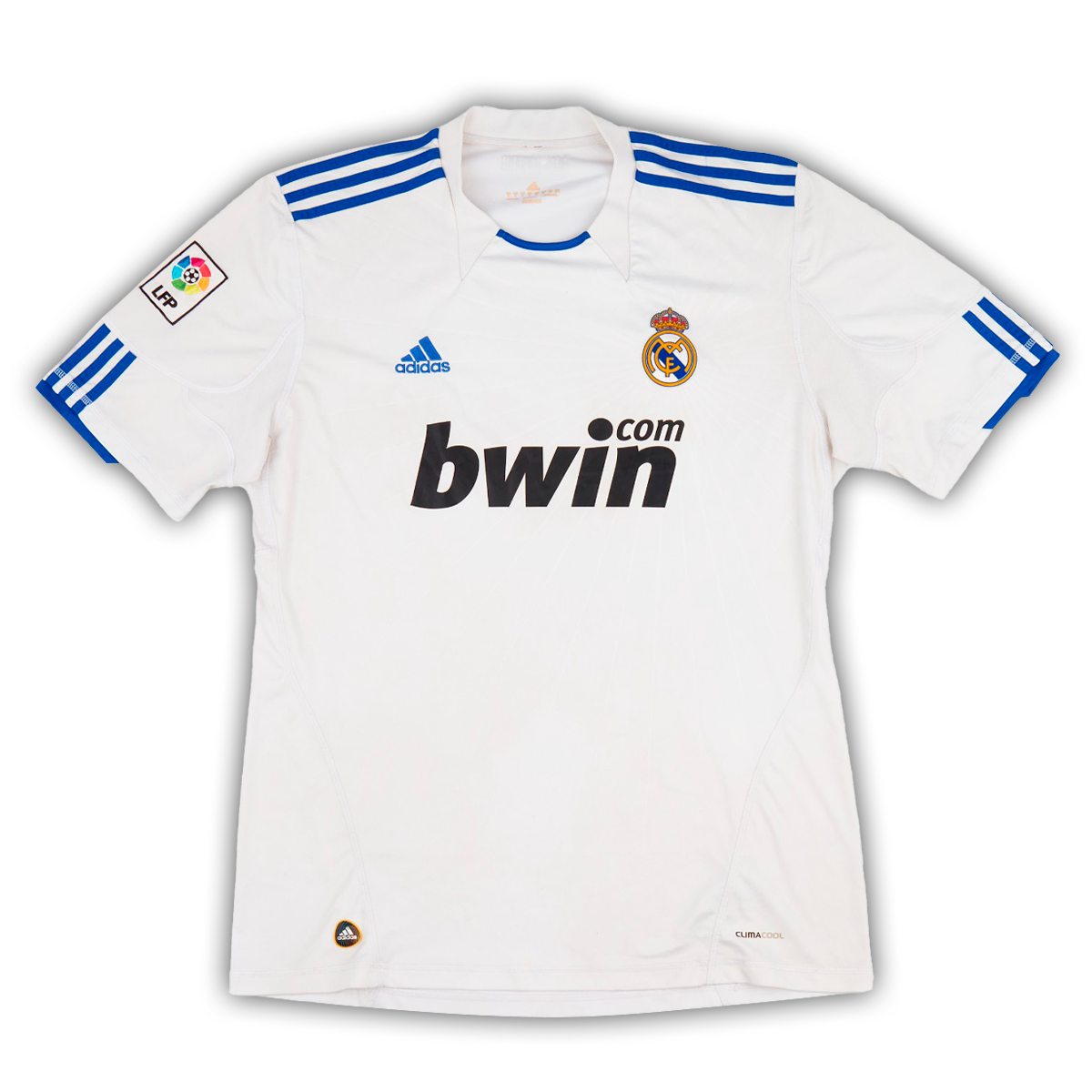 Camisa Real Madrid Home 2010/11 - Retrô Adidas Masculina - Branca