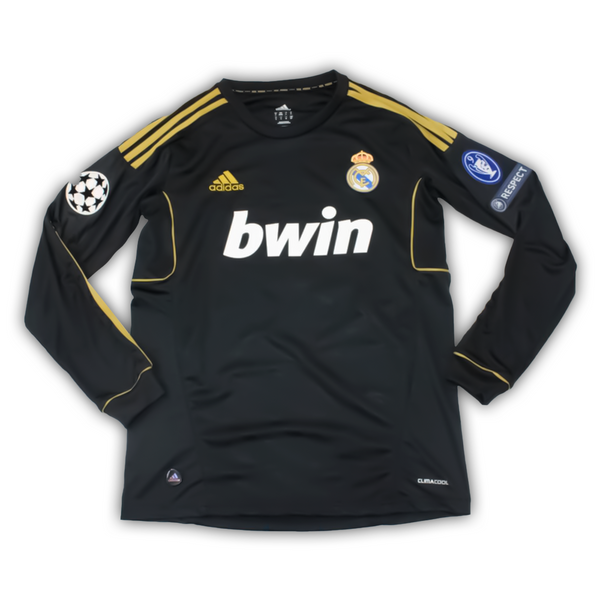 Camisa Real Madrid II 2011/12 Manga Longa - Retrô Adidas