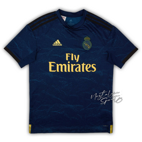 Camisa Real Madrid Away 2019/20 - Retrô Adidas Masculina - Azul