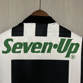 Camisa Botafogo Home 1995/96 - Retrô Finta Masculino - Preto e Branco