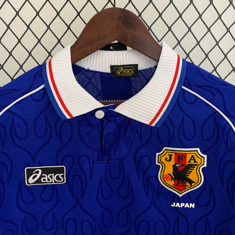 Camisa Japão I Manga Longa 1998 - Retrô Asics