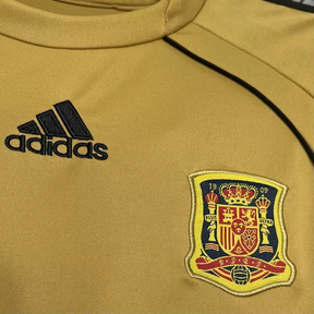 Camisa Espanha Away 2008 - Retrô Adidas Masculino - Dourado