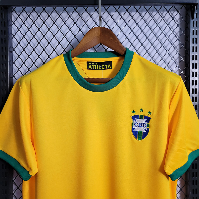 Camisa Brasil I 1970 - Retrô Athleta