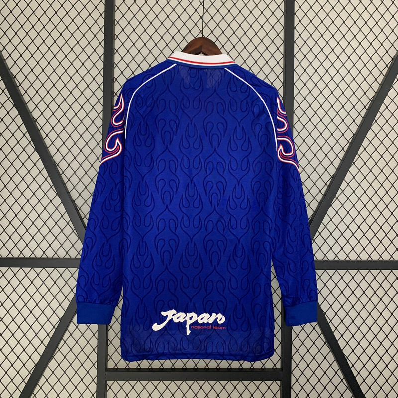 Camisa Japão I Manga Longa 1998 - Retrô Asics