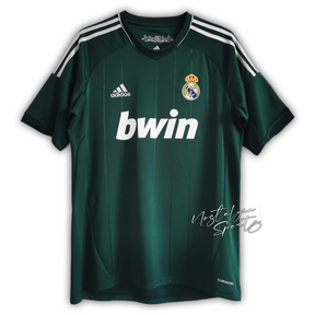 Camisa Real Madrid Third 2012/13 - Retrô Adidas Masculina - Verde