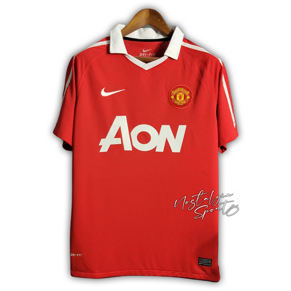 Camisa Manchester United I 2010/11 - Retrô Nike