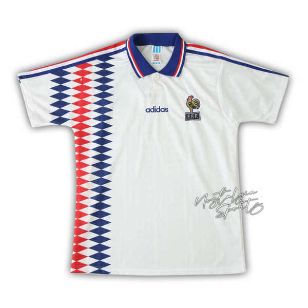 Camisa França II 1994 - Retrô Adidas