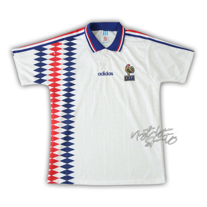 Camisa França II 1994 - Retrô Adidas