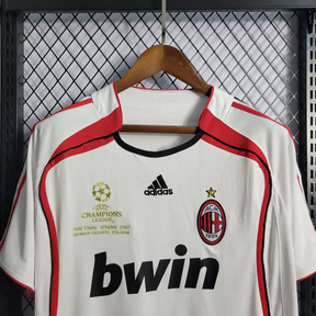 Camisa AC Milan Away 2006/07 - Retrô Adidas Masculino - Branco