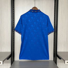 Camisa Itália Home 1994 - Retrô Diadora Masculino - Azul