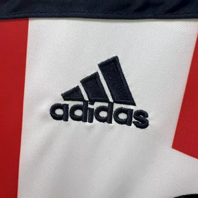 Camisa Bayern de Munique Away 2000/01 - Retrô Adidas Masculino - Branco e Vermelho
