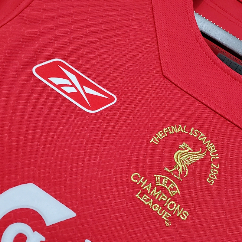Camisa Liverpool I 2005/06 - Retrô Reebok