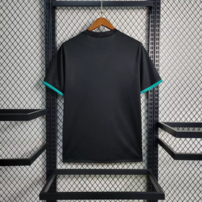 Camisa Real Madrid Away 2017/18 - Retrô Adidas Masculina - Preta