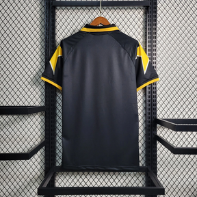 Camisa Juventus Third 1995/97 - Retrô Kappa Masculino - Preto e Amarelo
