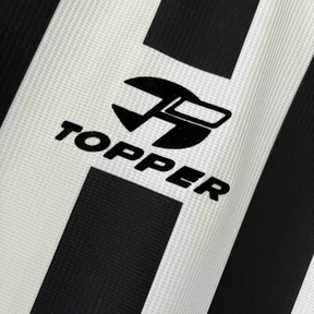 Camisa Botafogo Home 1999/00 - Retrô Topper Masculino - Preto e Branco