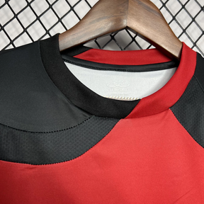 Camisa Flamengo Home 2009/10 - Retrô Olympikus Masculino - Preto e Vermelho
