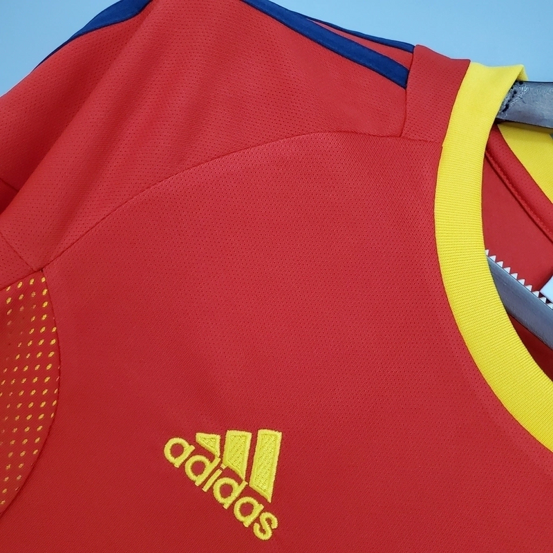 Camisa Espanha I 2002 - Retrô Adidas