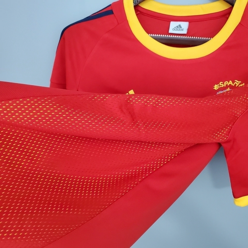 Camisa Espanha I 2002 - Retrô Adidas
