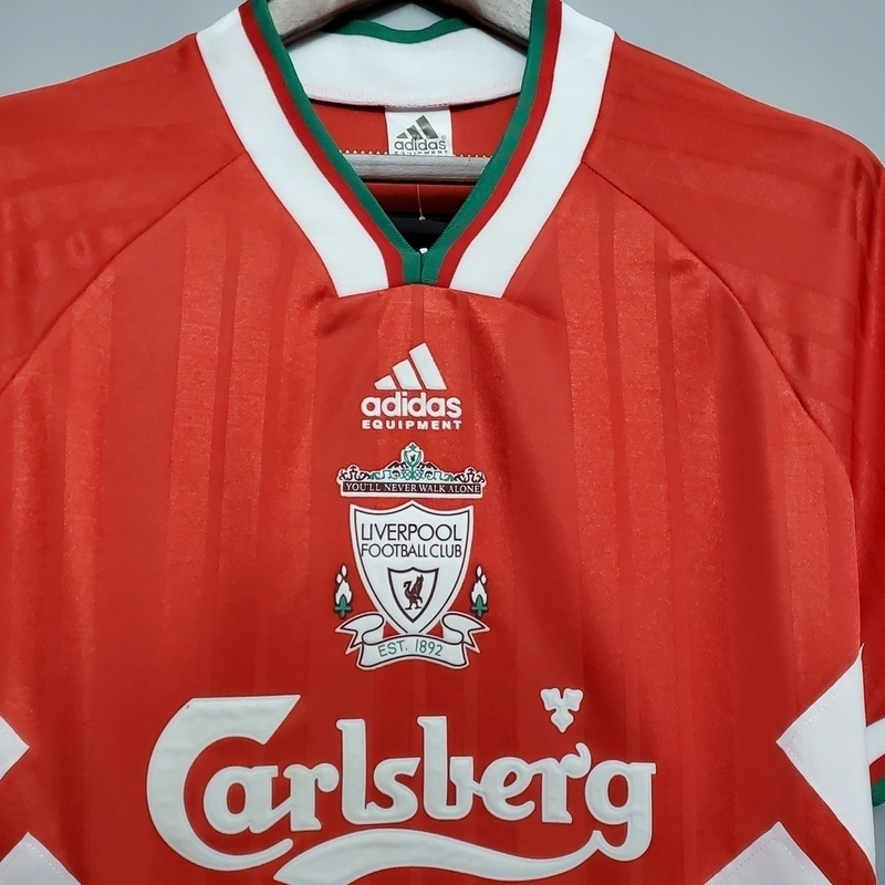 Camisa Liverpool I 1993/95 - Retrô Adidas