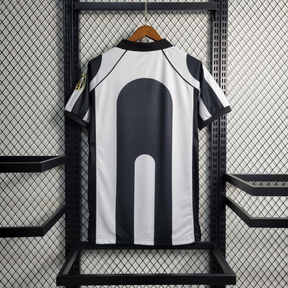Camisa Juventus Home 1997/98 - Retrô Kappa Masculino - Preto e Branco
