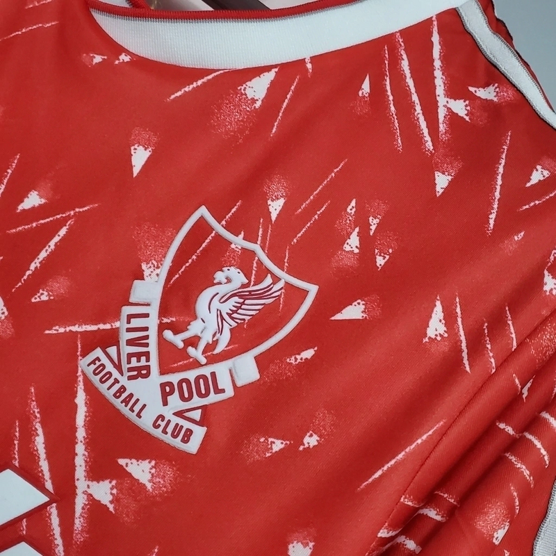 Camisa Liverpool I 1989/91 - Retrô Adidas