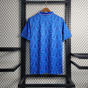 Camisa Napoli Home 1991/93 - Retrô Umbro Masculino - Azul