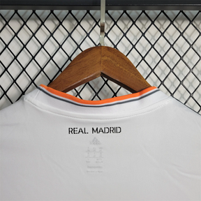 Camisa Real Madrid Home 2013/14 Manga Longa - Retrô Adidas Masculina - Branca