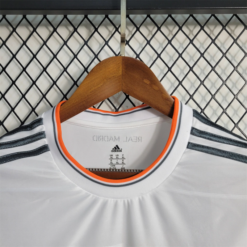 Camisa Real Madrid I Manga Longa 2013/14 - Retrô Adidas