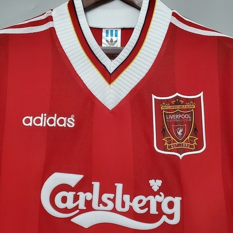 Camisa Liverpool I 1995/96 - Retrô Adidas