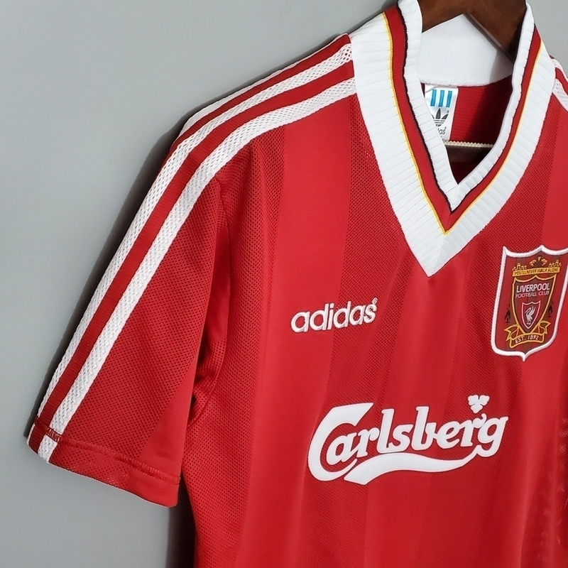 Camisa Liverpool I 1995/96 - Retrô Adidas