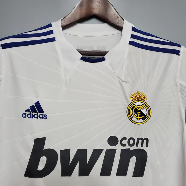 Camisa Real Madrid I 2010/11 - Retrô Adidas