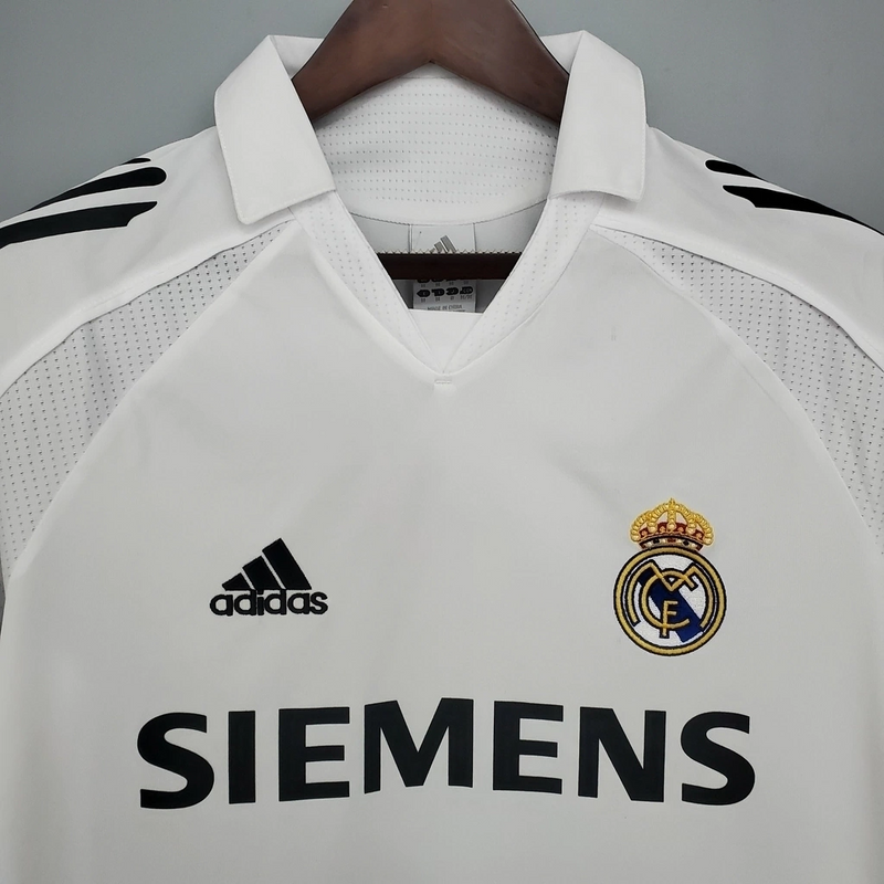 Camisa Real Madrid I 2005/06 - Retrô Adidas