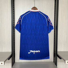 Camisa Japão Home 1998 - Retrô Asics Masculino - Azul