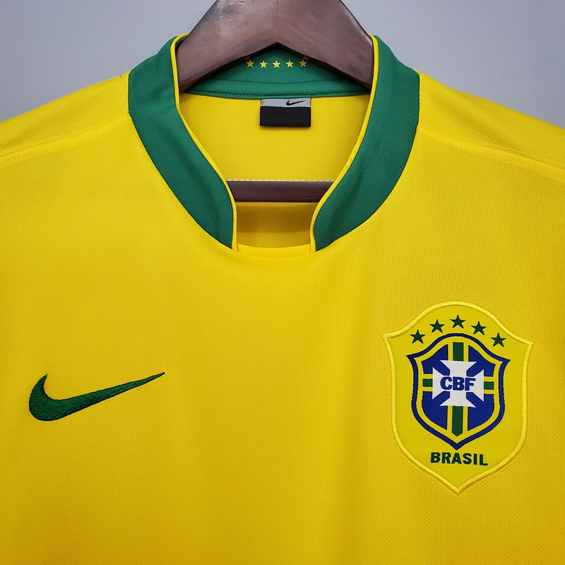 Camisa Brasil I 2006 - Retrô Nike