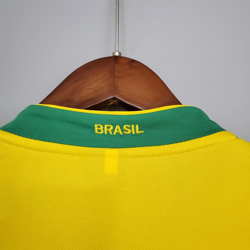 Camisa Brasil I 2006 - Retrô Nike