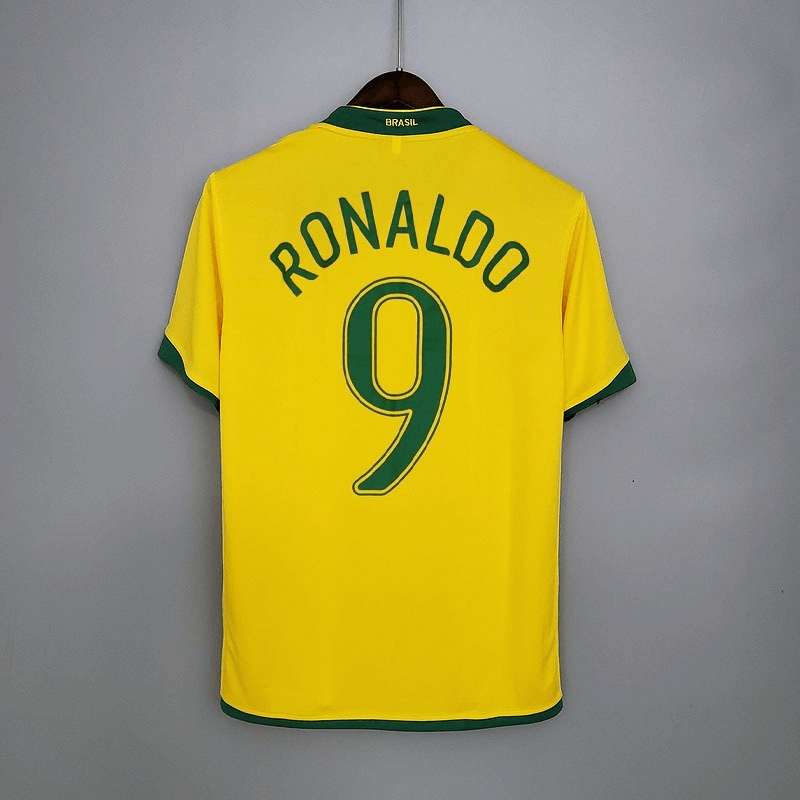 Camisa Brasil I 2006 - Retrô Nike