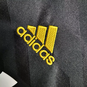 Camisa Real Madrid Away 2011/12 Manga Longa - Retrô Adidas Masculina - Preta