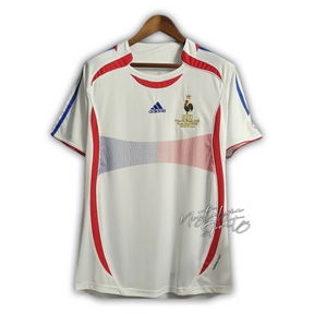 Camisa França Away 2006 - Retrô Adidas Masculino - Branco